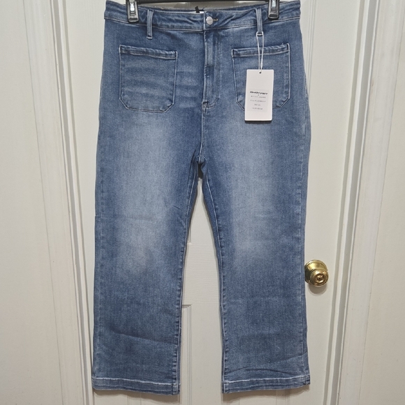 Risen Jeans Denim - Risen Jeans Stylish Blue Boot Cut Jeans